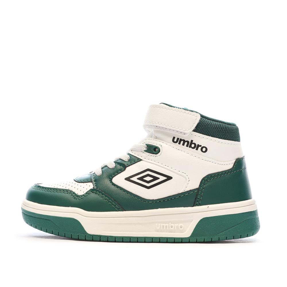 Umbro Baskets Vertes/Blanches Garçon Rouge Umbro Olly Vlc