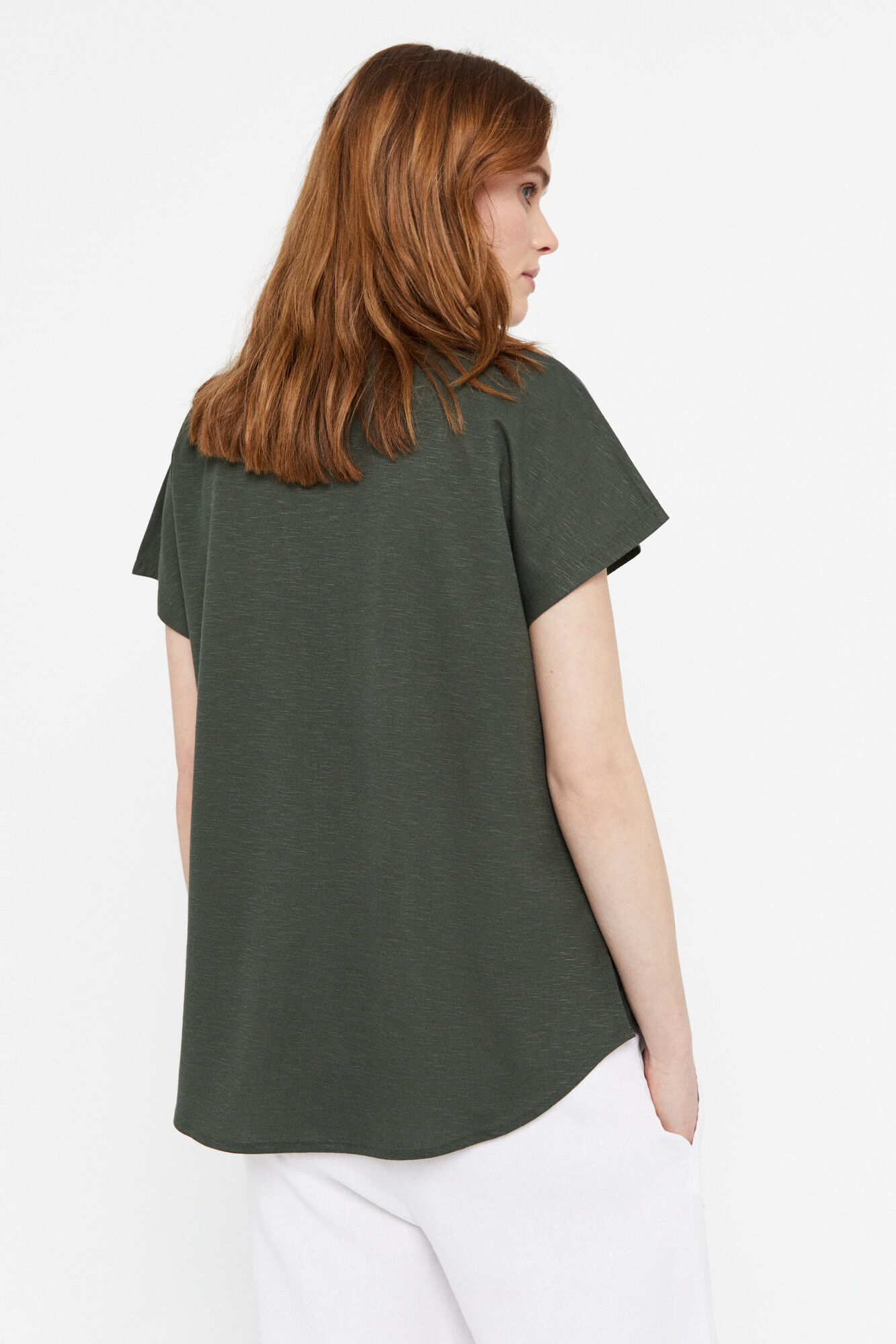 Blusa confortável - Cáqui