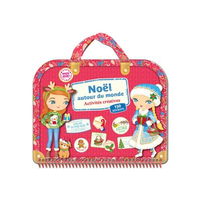 Minimiki - Noël autour du monde - Activités créatives - livre de coloriage / d'activités