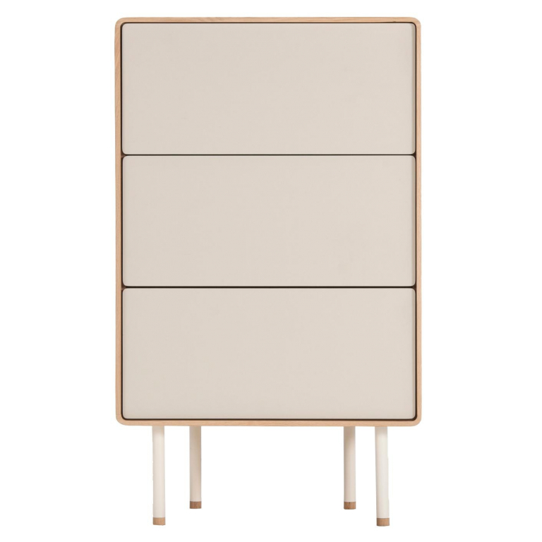 Gazzda Fina ladekast 60x45 whitewash/wit