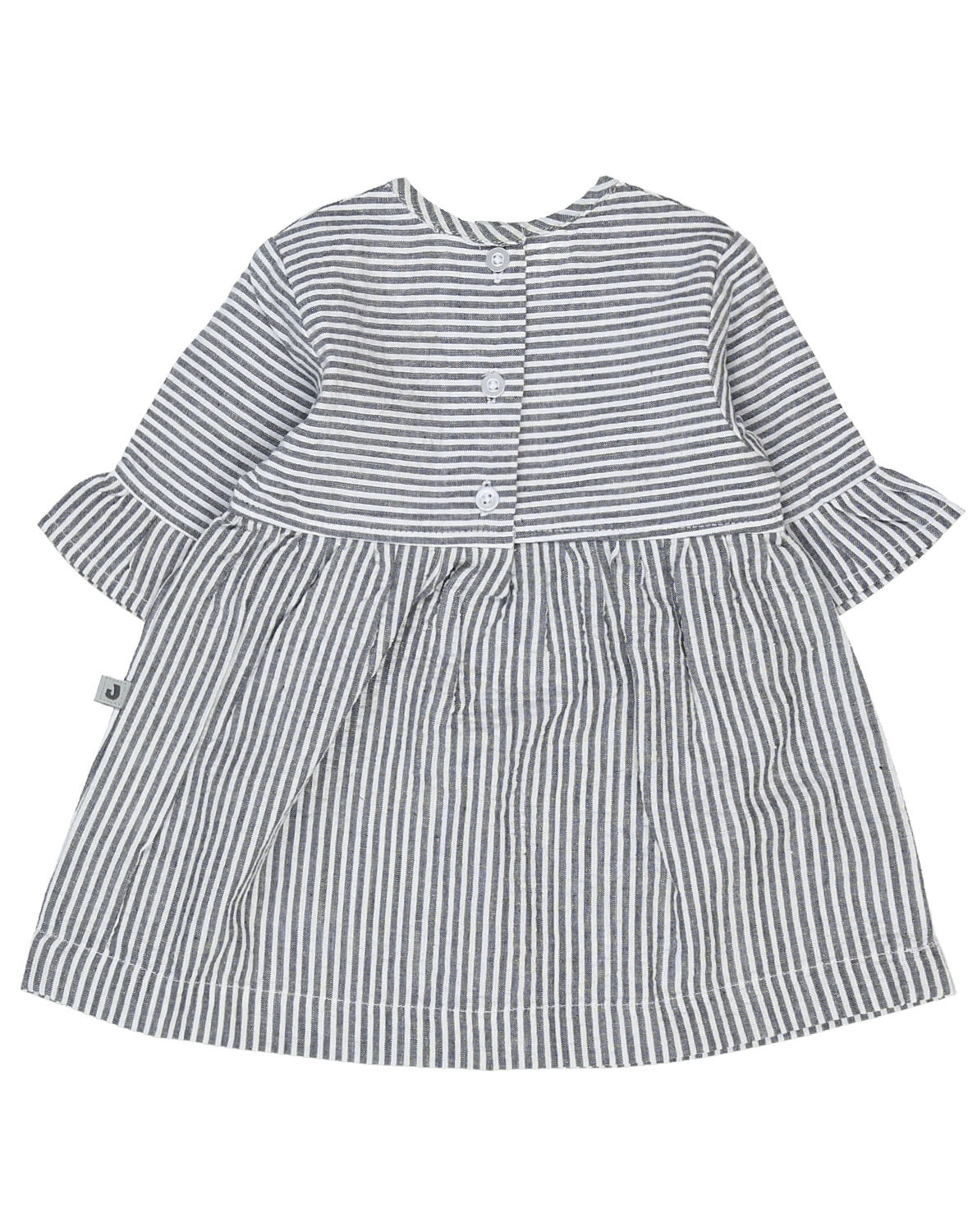 Langarm-Kleid CLASSIC GIRLS in marine/weiß