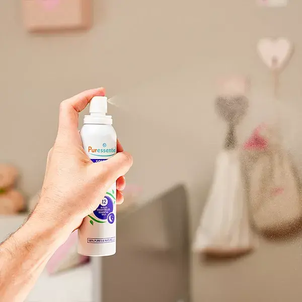 Puressentiel Sommeil & Détente Spray Aérien aux 12 Huiles Essentielles 200ml