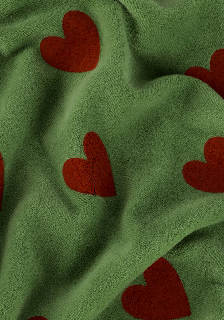 CARLIJNQ groene carlijnq sweater hearts - girls sweater turtleneck