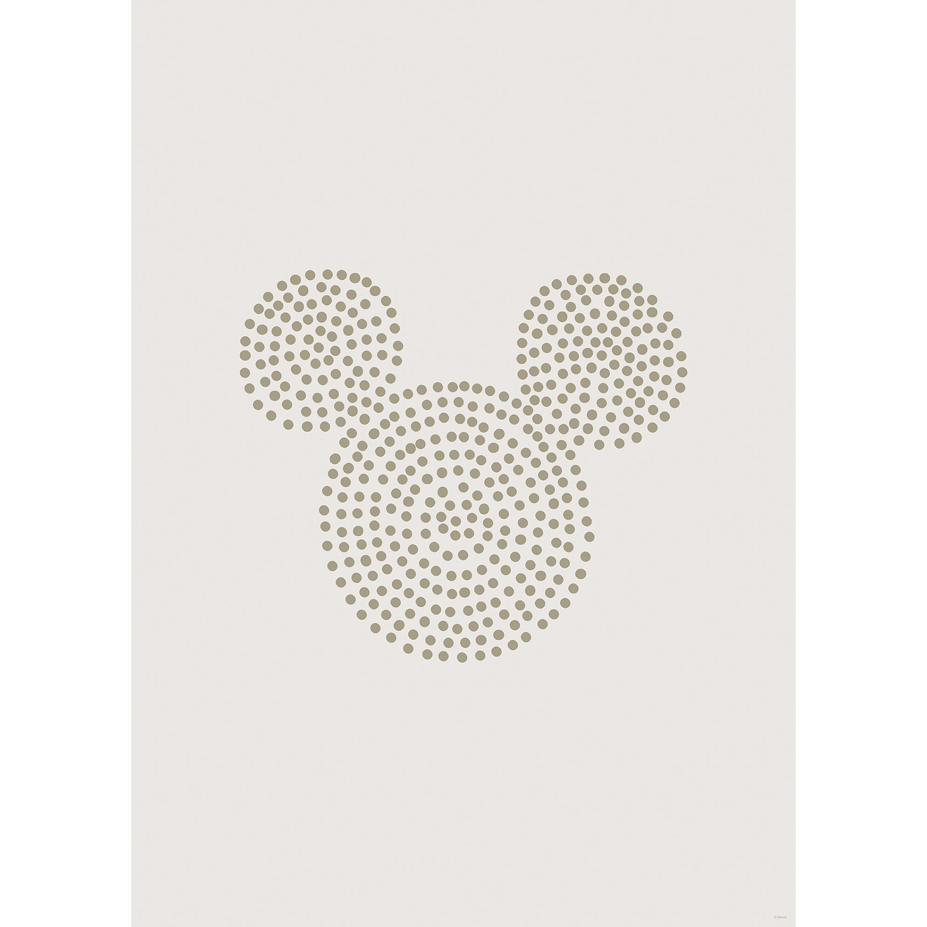 Wandbild MICKEYS SCORE - beige - 50x70 cm