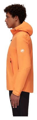 Veste Imperméable Mammut Convey Tour Orange