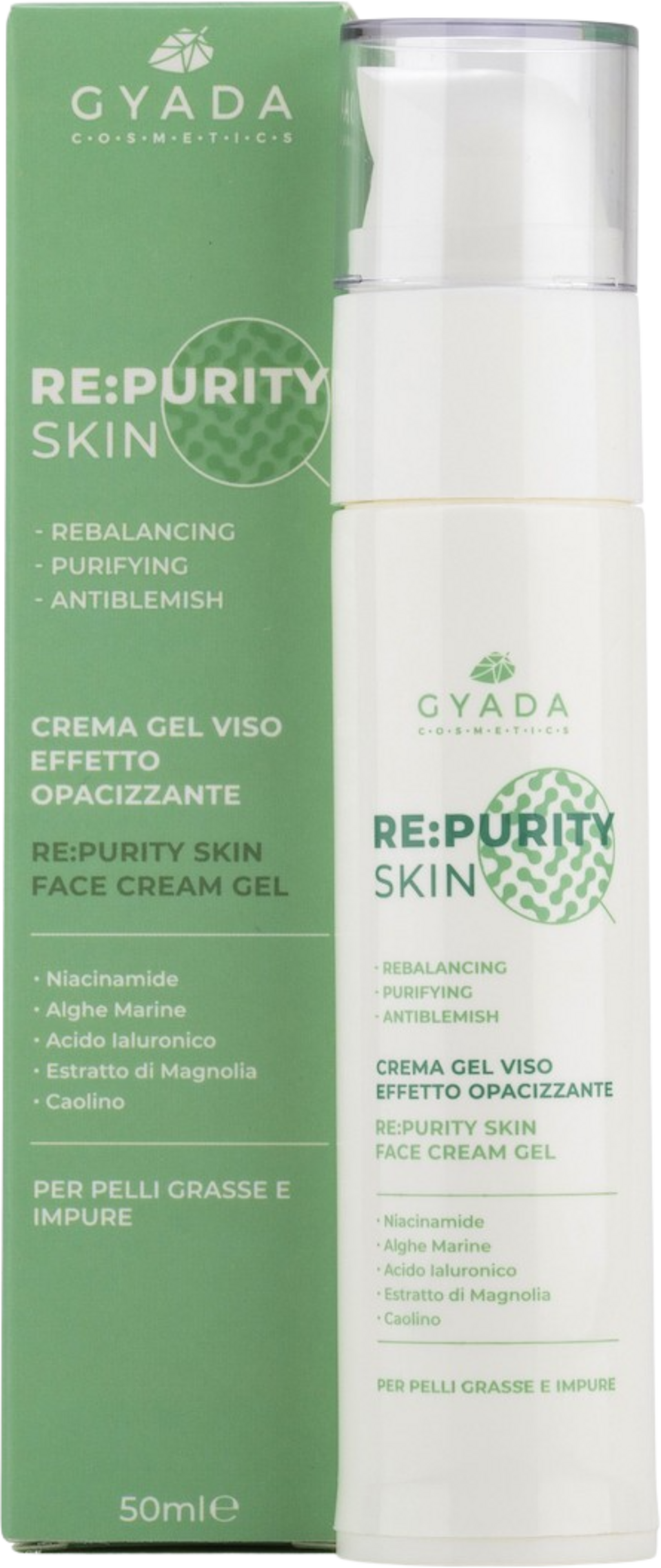 GYADA Cosmetics  Re:Purity Gesichtscreme-Gel, 50 ml