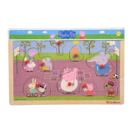 Eichhorn Peppa Pig Steckpuzzle, sortiert