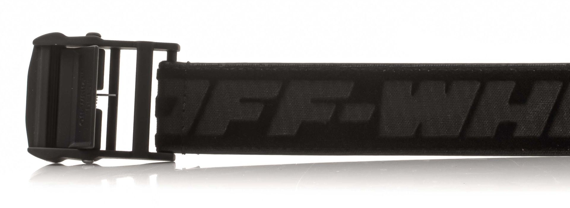 Off-White Velvet Industrial Belt
