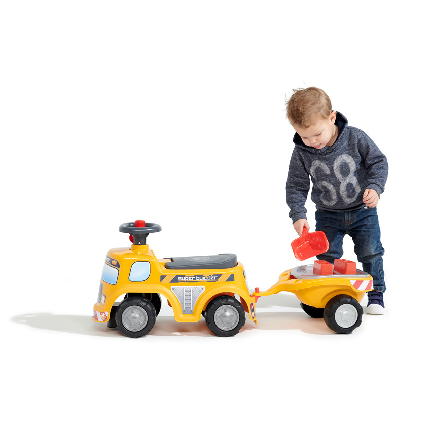 Porteur Super Builder avec remorque