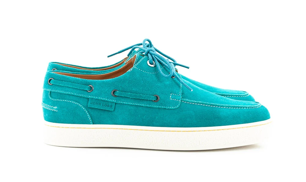 JOHN LOBB - PIER AQUA SUEDE