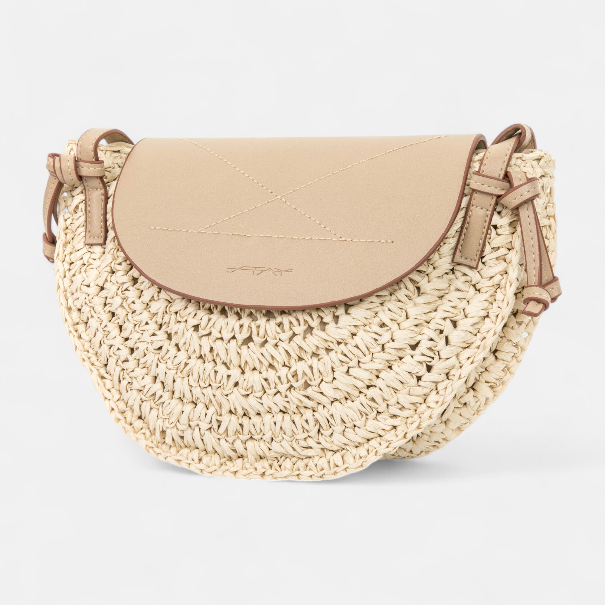 Sac bandoulière beige
