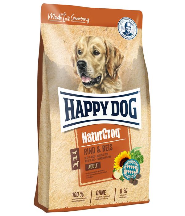 Happy Dog Trockenfutter für Hunde NaturCroq