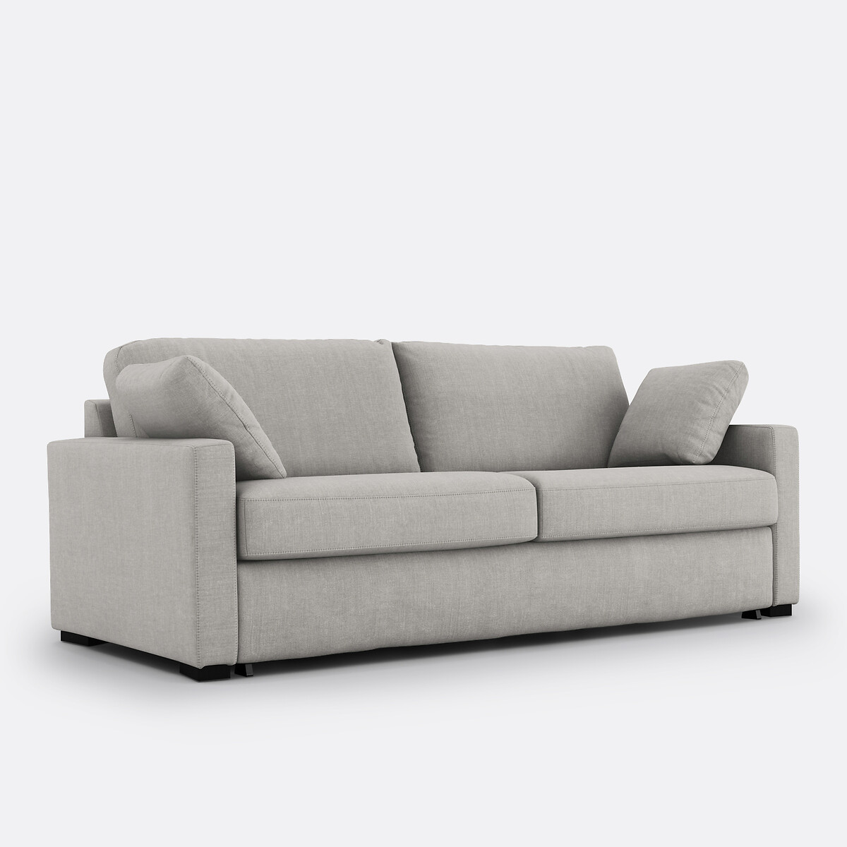 LA REDOUTE INTERIEURS<br>Sofá cama em algodão/linho, espuma HR premium, Timor