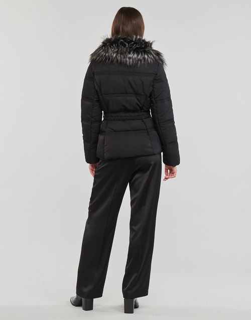 Guess - MARISOL SHORT BELTED JACKET - Noir