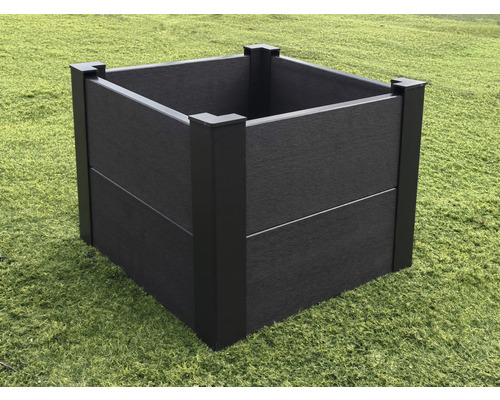 Plantenbak Lafiora WPC 40 x 40 x 31 cm antraciet