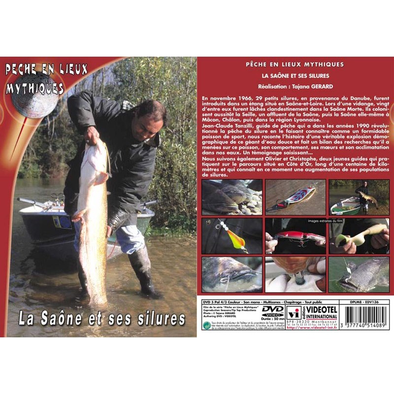 Dvd - La Saône Et Ses Silures