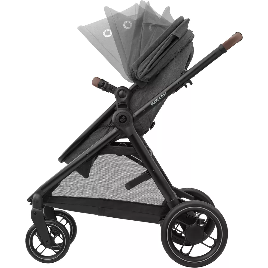 MAXI COSI Kombikinderwagen Zelia S Trio Dark Grey