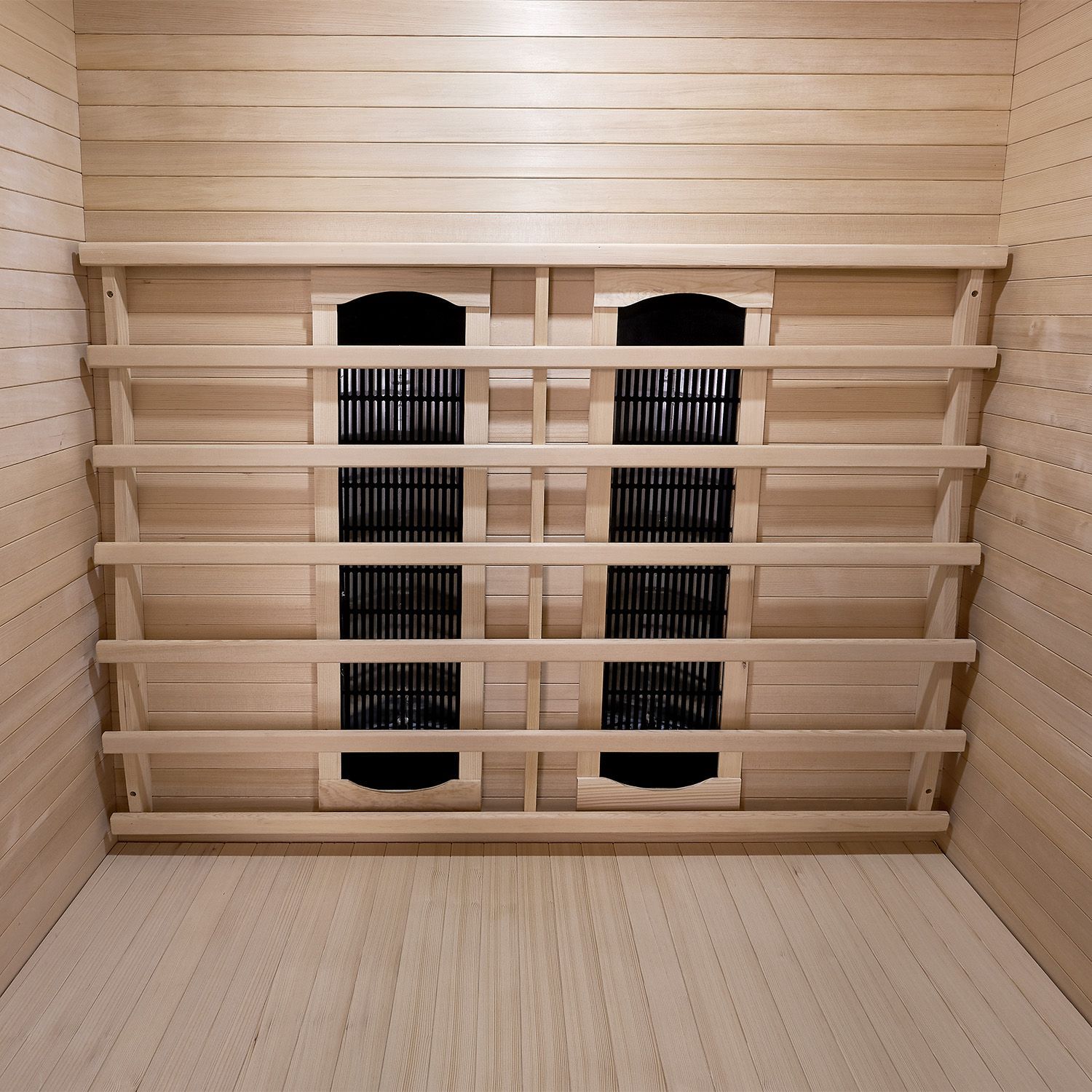 Infrarotkabine Nyborg S120K – Infrarotsauna 2 Personen –LED-Farblicht, 5 Keramik- 1 Flächenstrahler