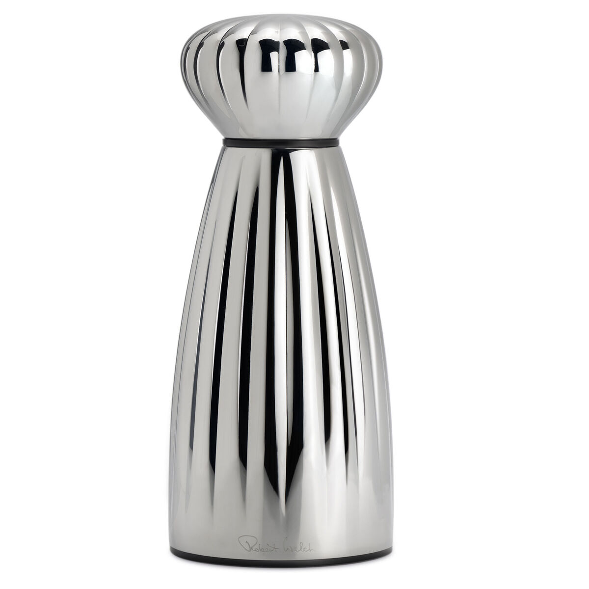 Robert Welch Palm Bright Pepperkvern 16,8 cm, rustfritt stål/svart