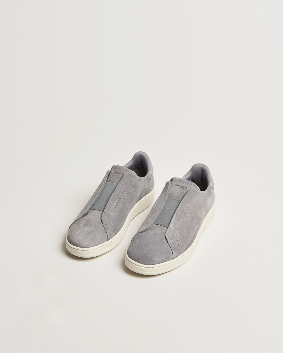 Axel Arigato Dice Laceless Sneaker Dark Grey Suede