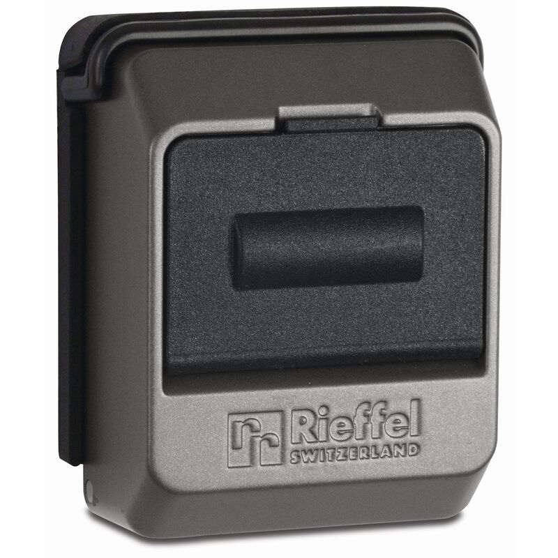 Rieffel Schlüsseltresor KSB-S, 15 x 5 x 20 cm, dunkelgrau