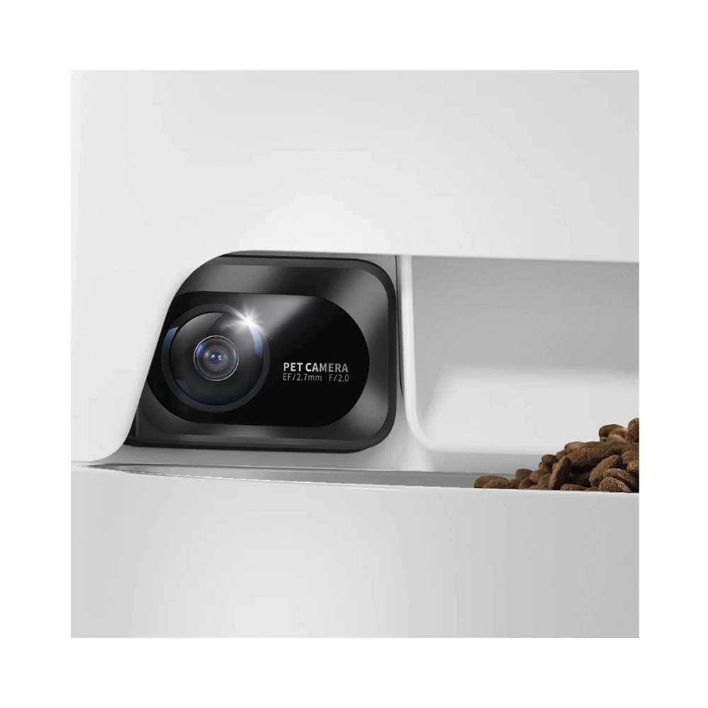 PETKIT YUMSHARE Dual-Hopper Smart Futterautomat mit Kamera Weiss
