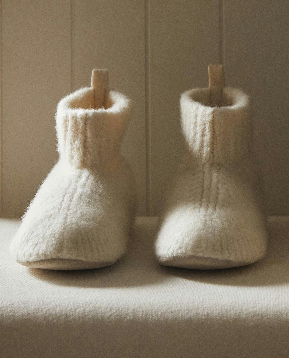 pantufas de cashmere