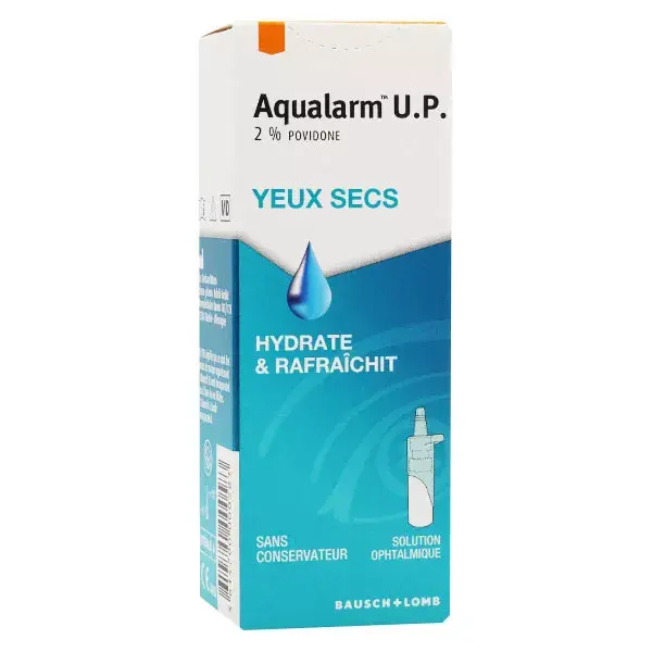 Bausch & Lomb Aqualarm UP Creme Hidratante e Refrescante para Olhos Secos 10ml