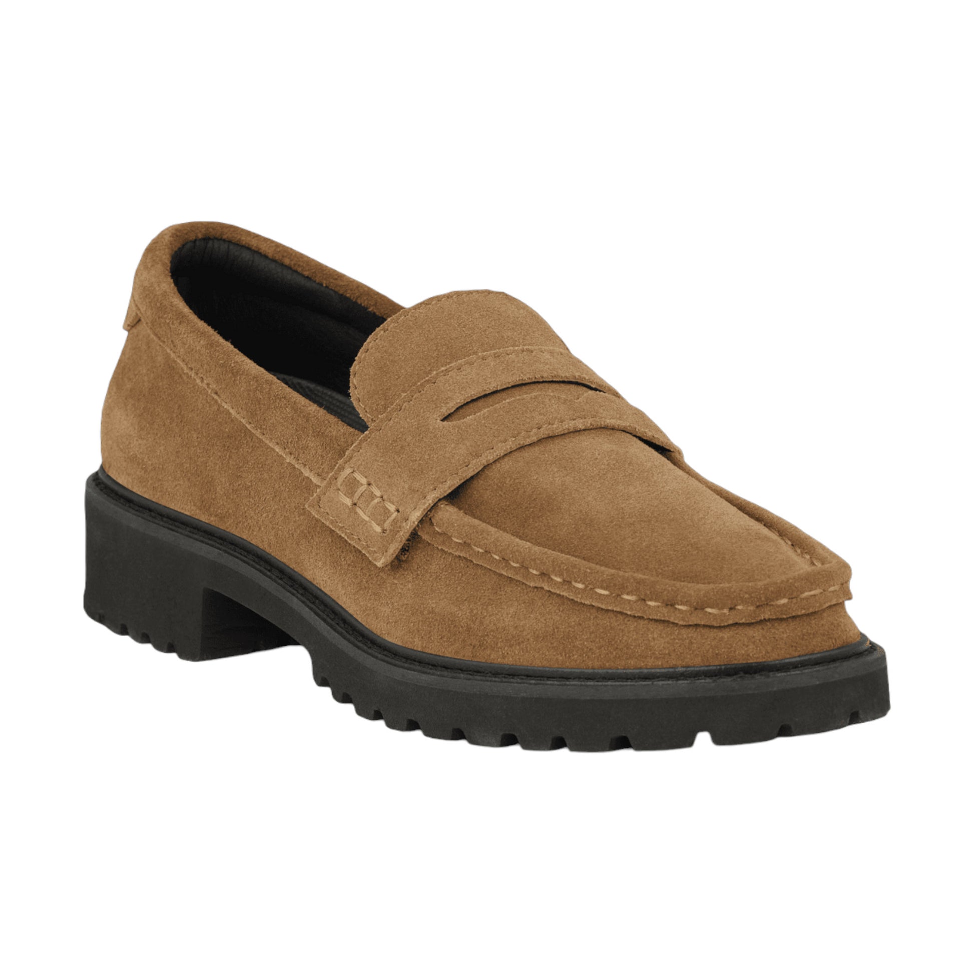 BERLIN BALOU loafers, kvinder, cognac