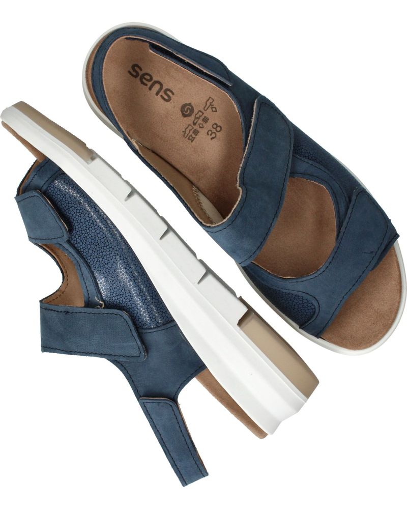 Sens Sandalen Blauw Dames