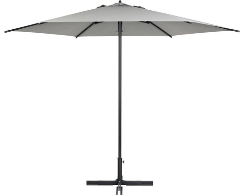 Soluna kruisvormige parasolvoet, 3,8 kg, staal, vierkant, zwart