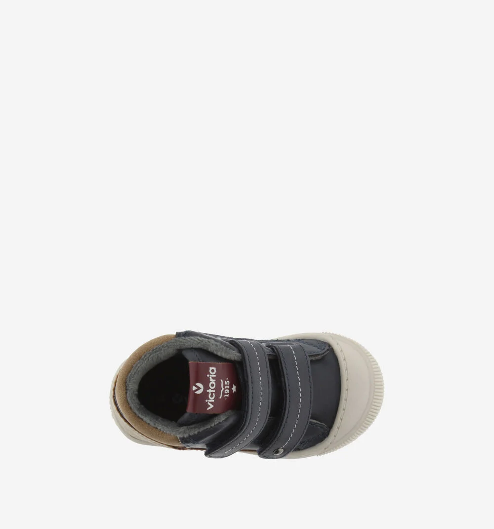 HUELLAS FAUX LEATHER STRAP BOOTMARINO