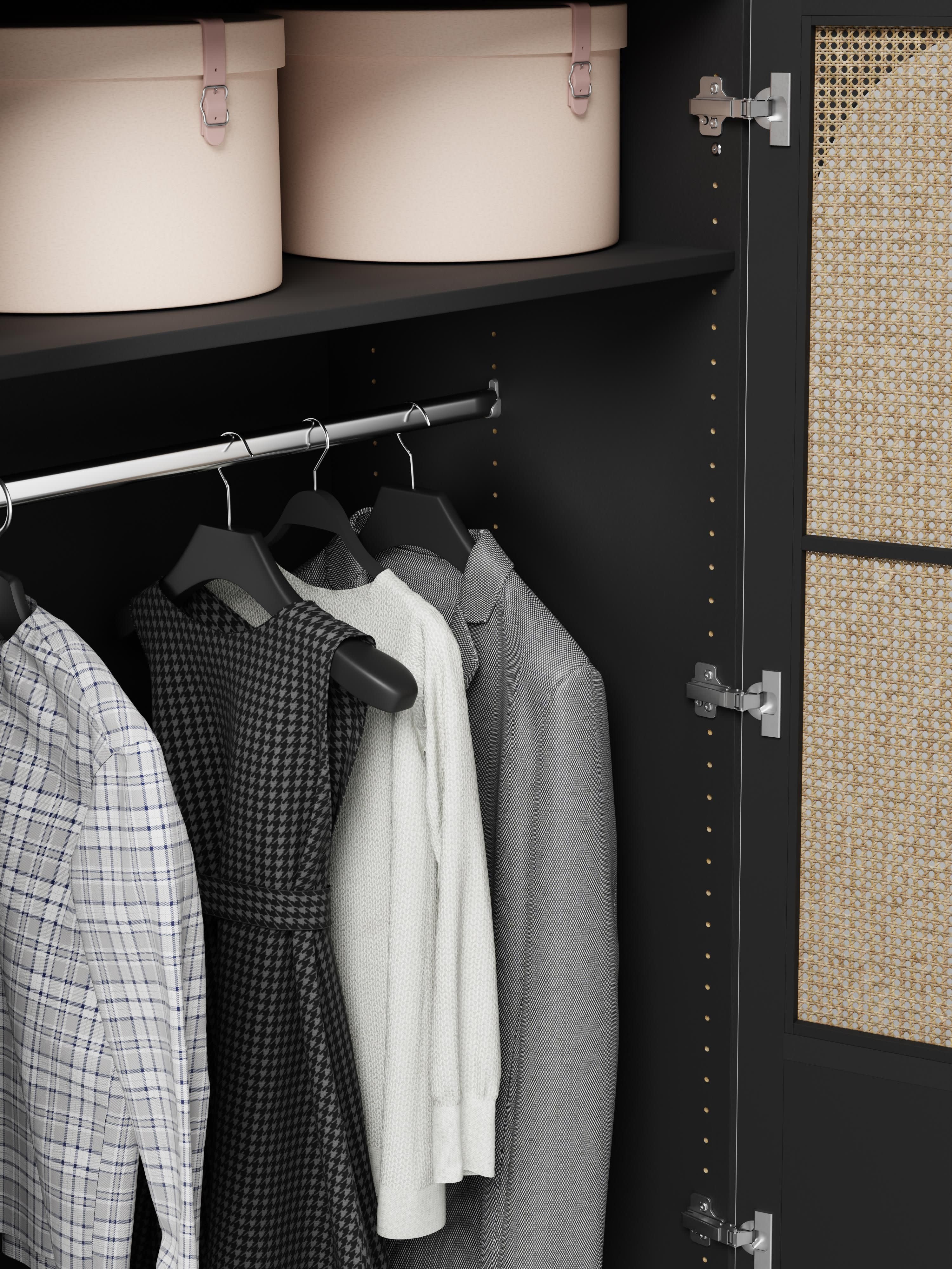 Modulaire draaideurkast Jeanne, 100 cm breed, diverse opties
