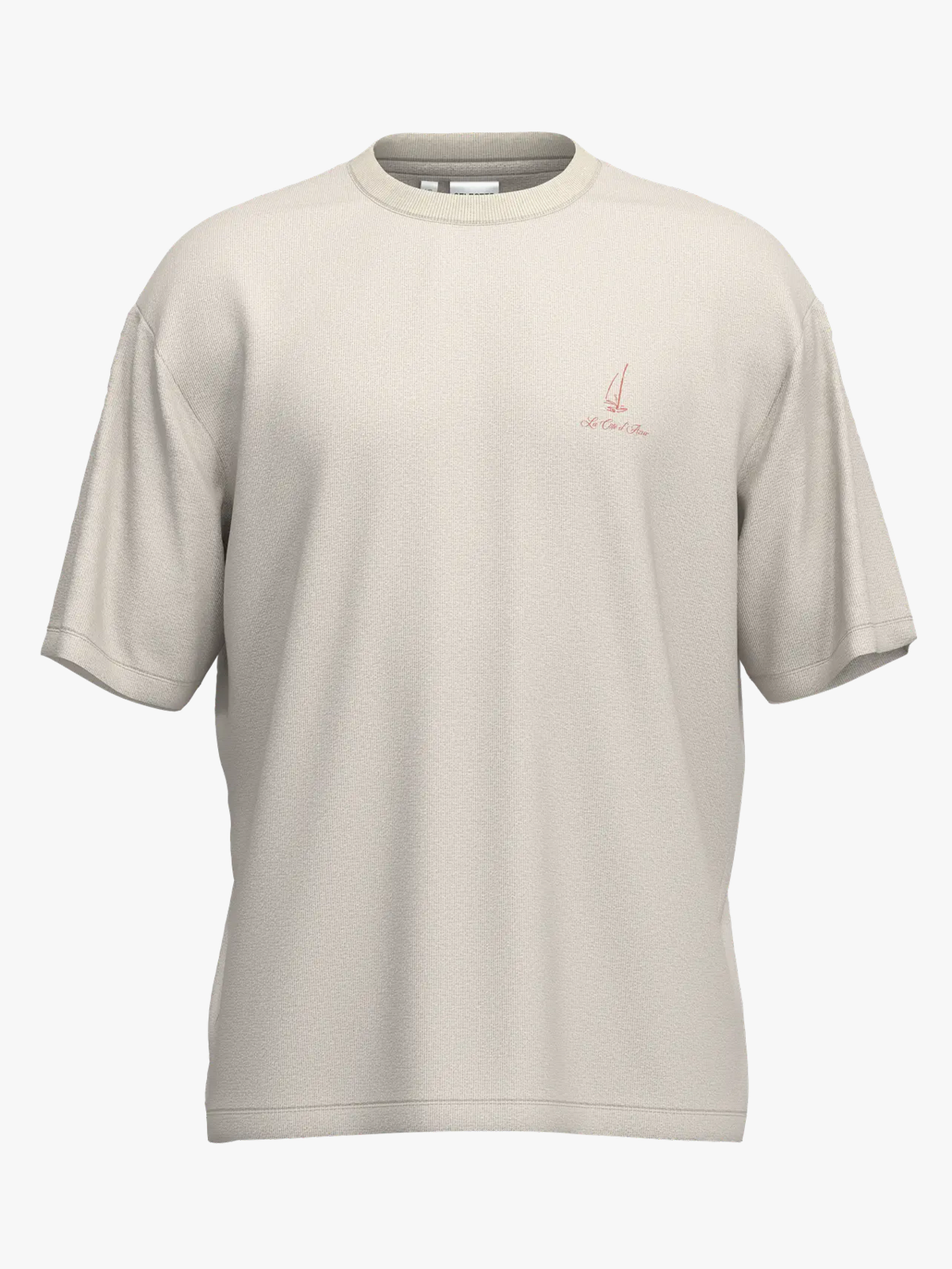 Loose Oscar Graphic Short Sleeve O-Neck Tee