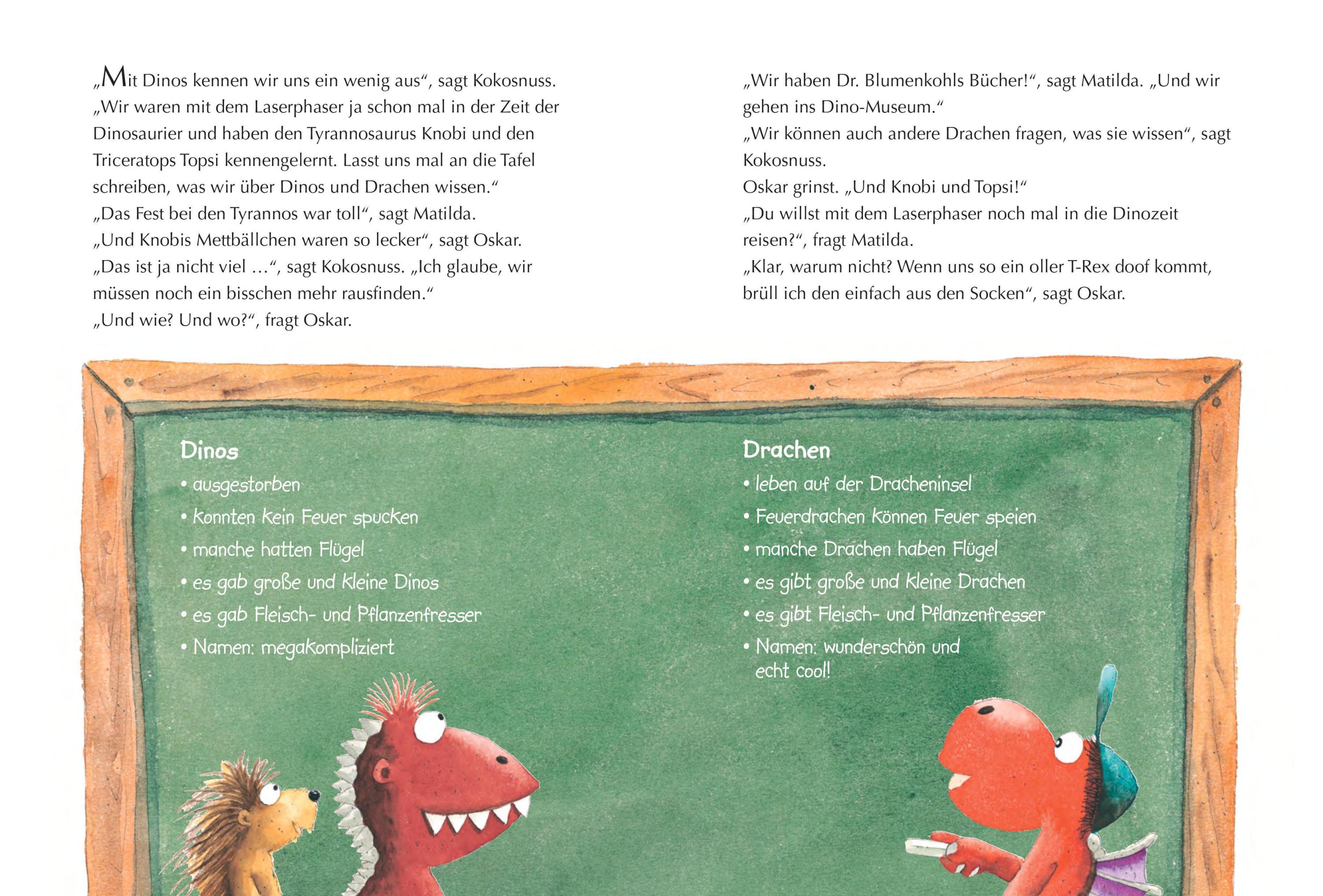 Der kleine Drache Kokosnuss erforscht die Dinosaurier / Der kleine Drache Kokosnuss - Alles klar! Bd.1
