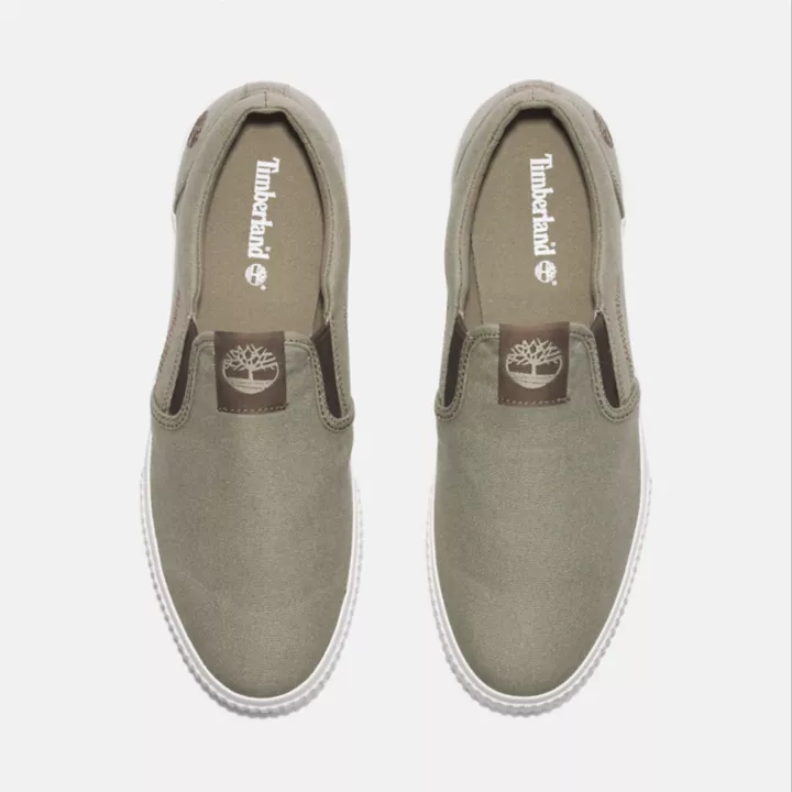 Basket basse sans lacets Mylo Bay pour homme en gris