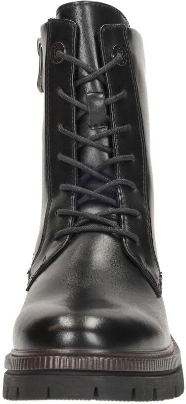 Marco Tozzi Veterschoenen Hoog zwart
