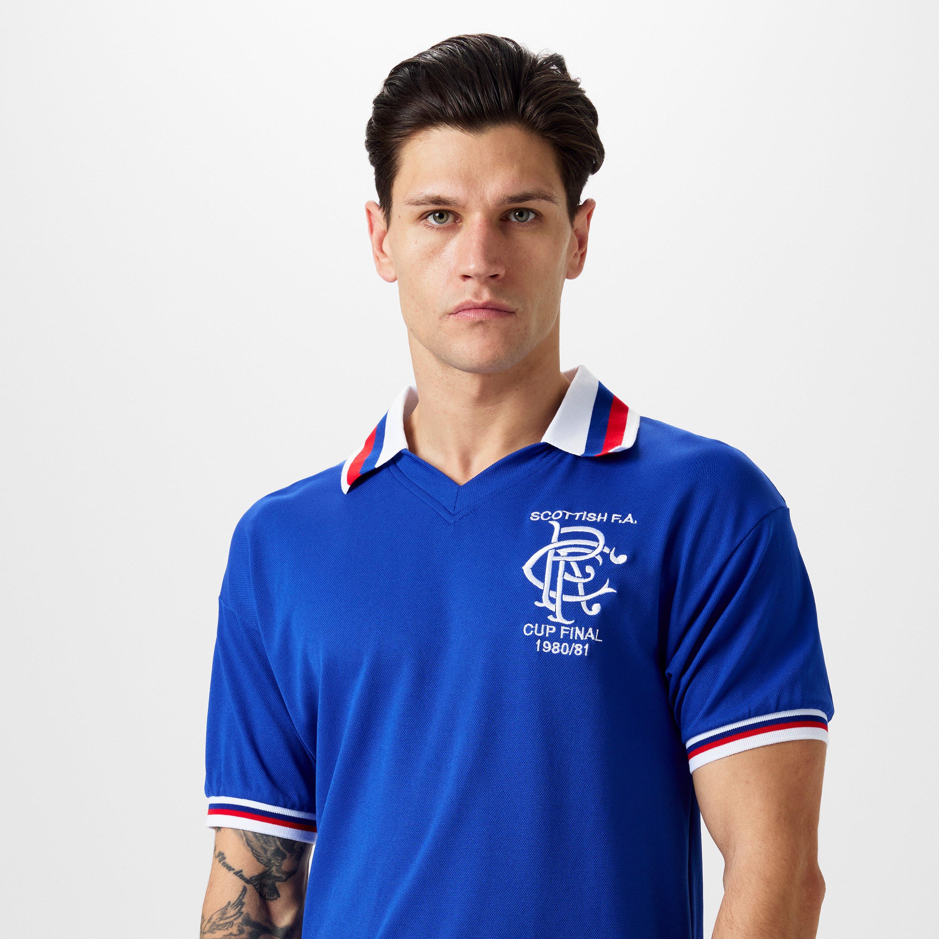 Score Draw SD Rangers FC Retro Home Shirt 1981 Adults