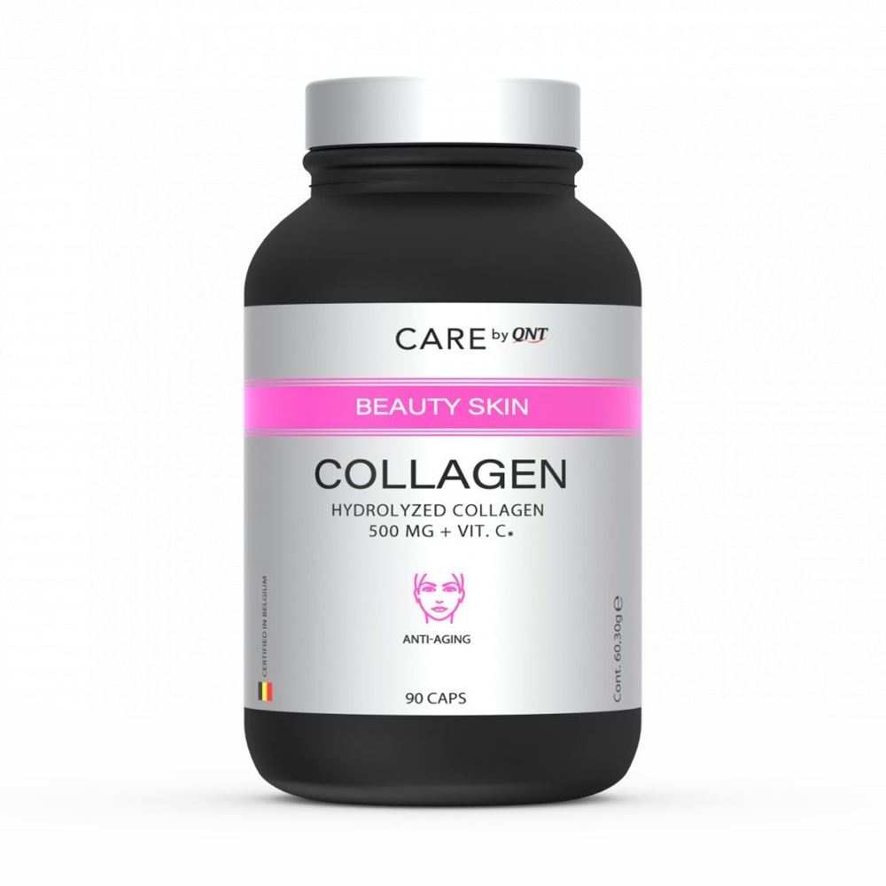 QNT CARE Collagen 500 mg<br>90 Stück, Glasflasche, Kapsel, + Vitamin C