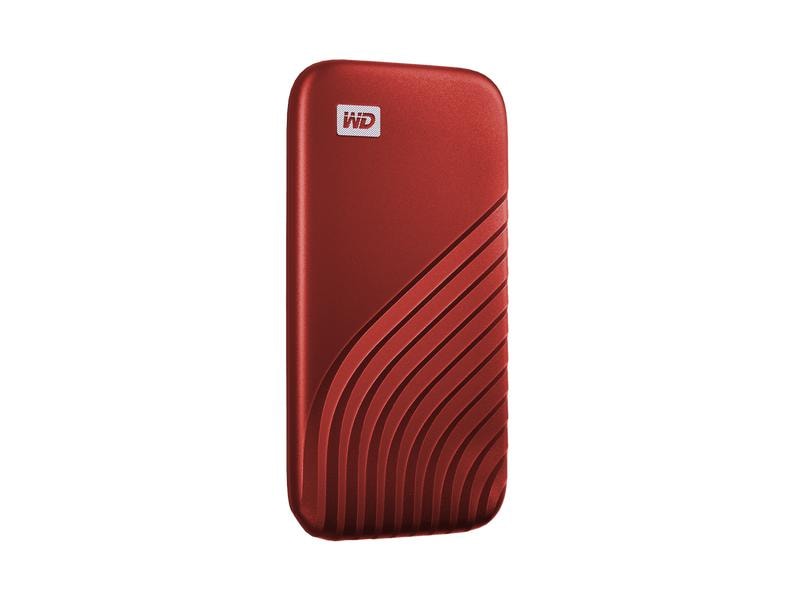 Western Digital Externe SSD My Passport 2000 GB, Rot Externe SSD My Passport Rot 2 TB