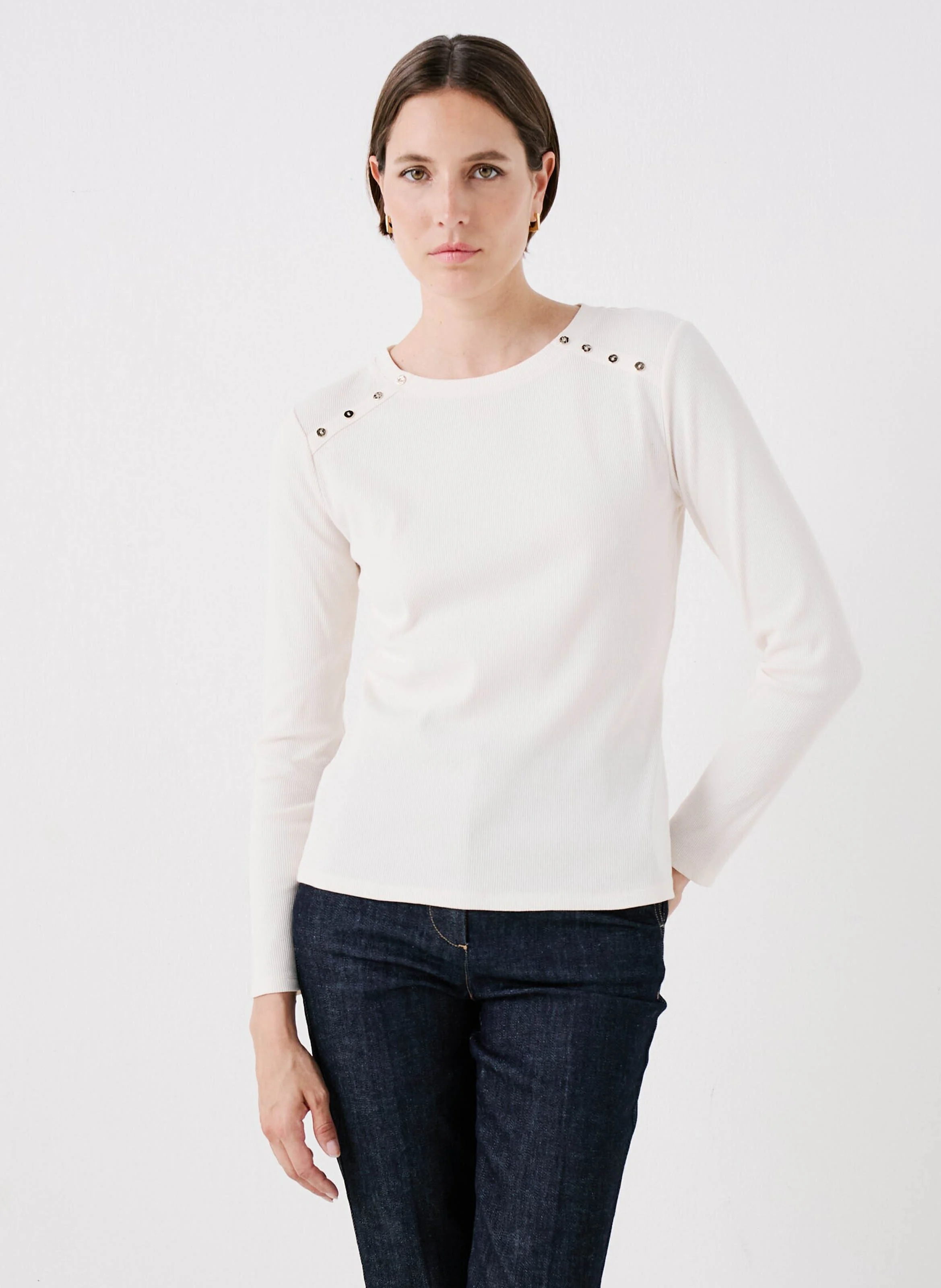 TBENTA - Tee-shirt manches longues | Beige