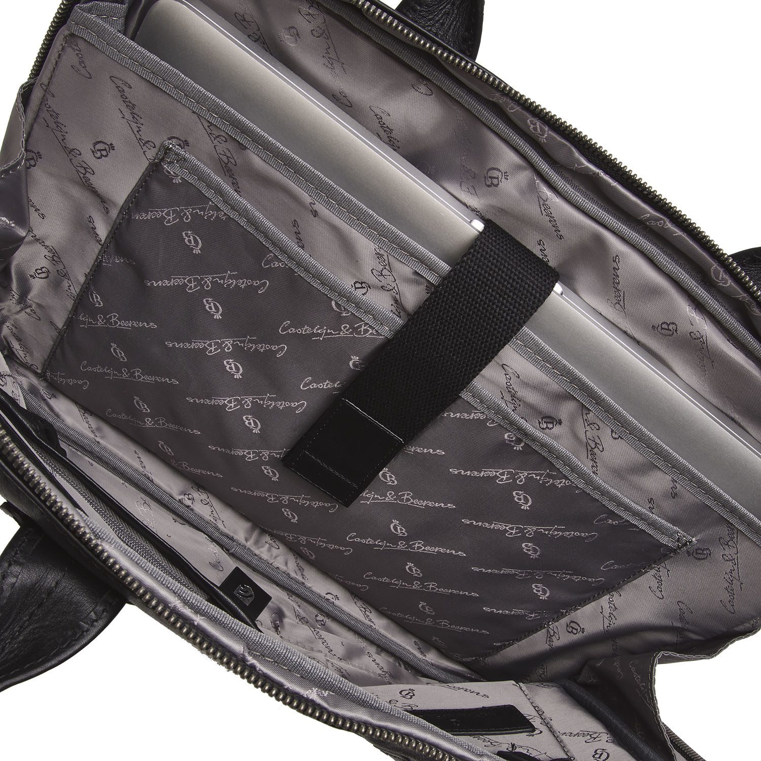 Castelijn & Beerens Firenze Laptoptas 15,6 inch + Tablet RFID Zwart