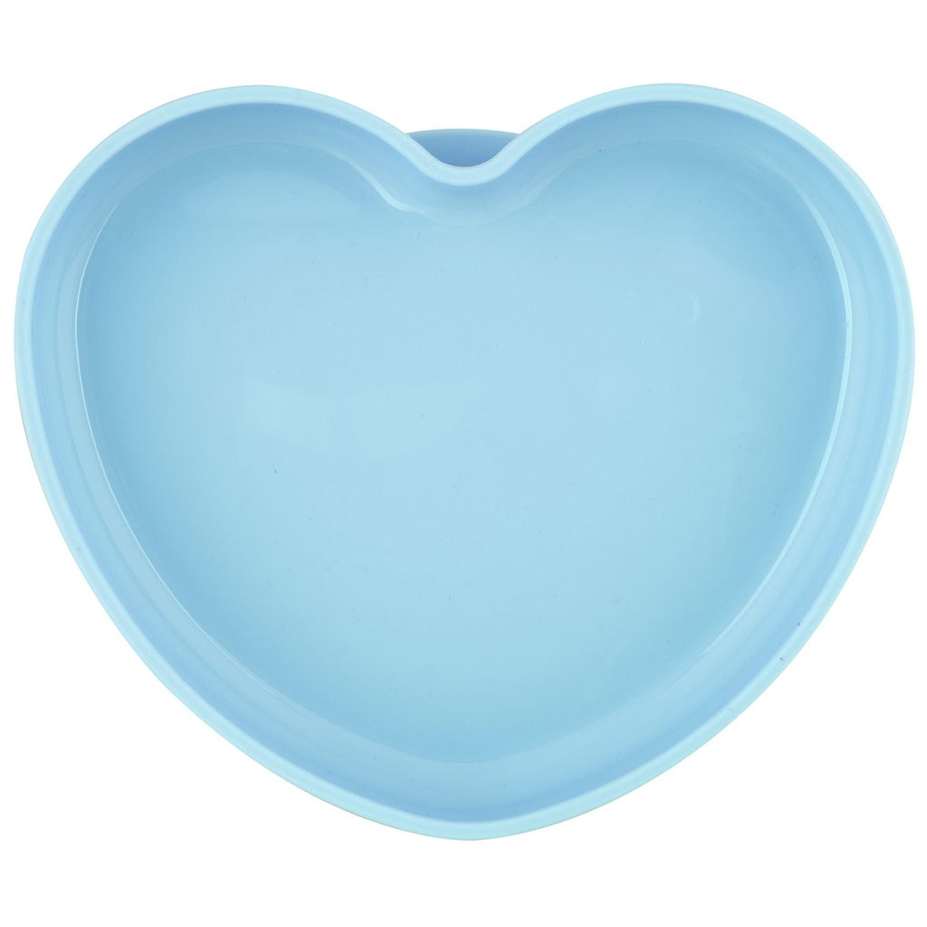 ChiccoChicco   Silikonteller mit Saugfuss blau