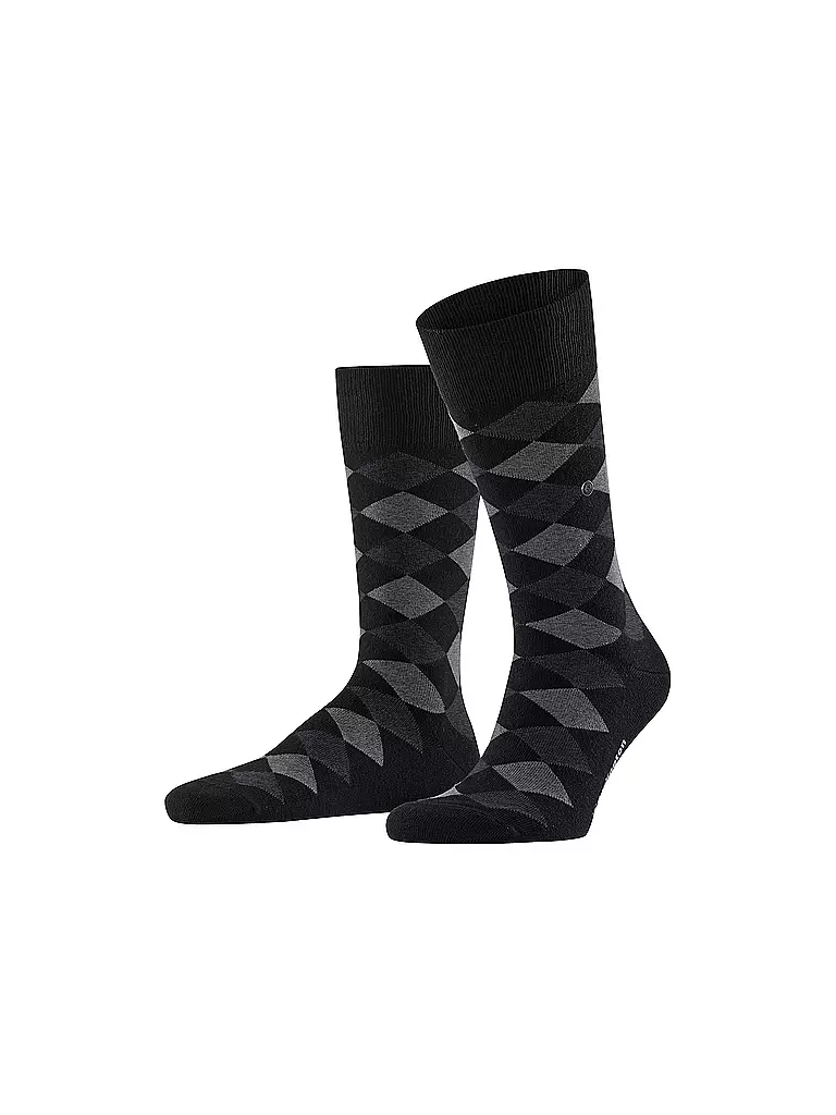 BURLINGTON Herren Socken DANNY 40-46 black schwarz