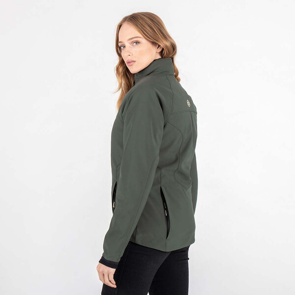 knox - Veste zippée femme Dual Pro Olive