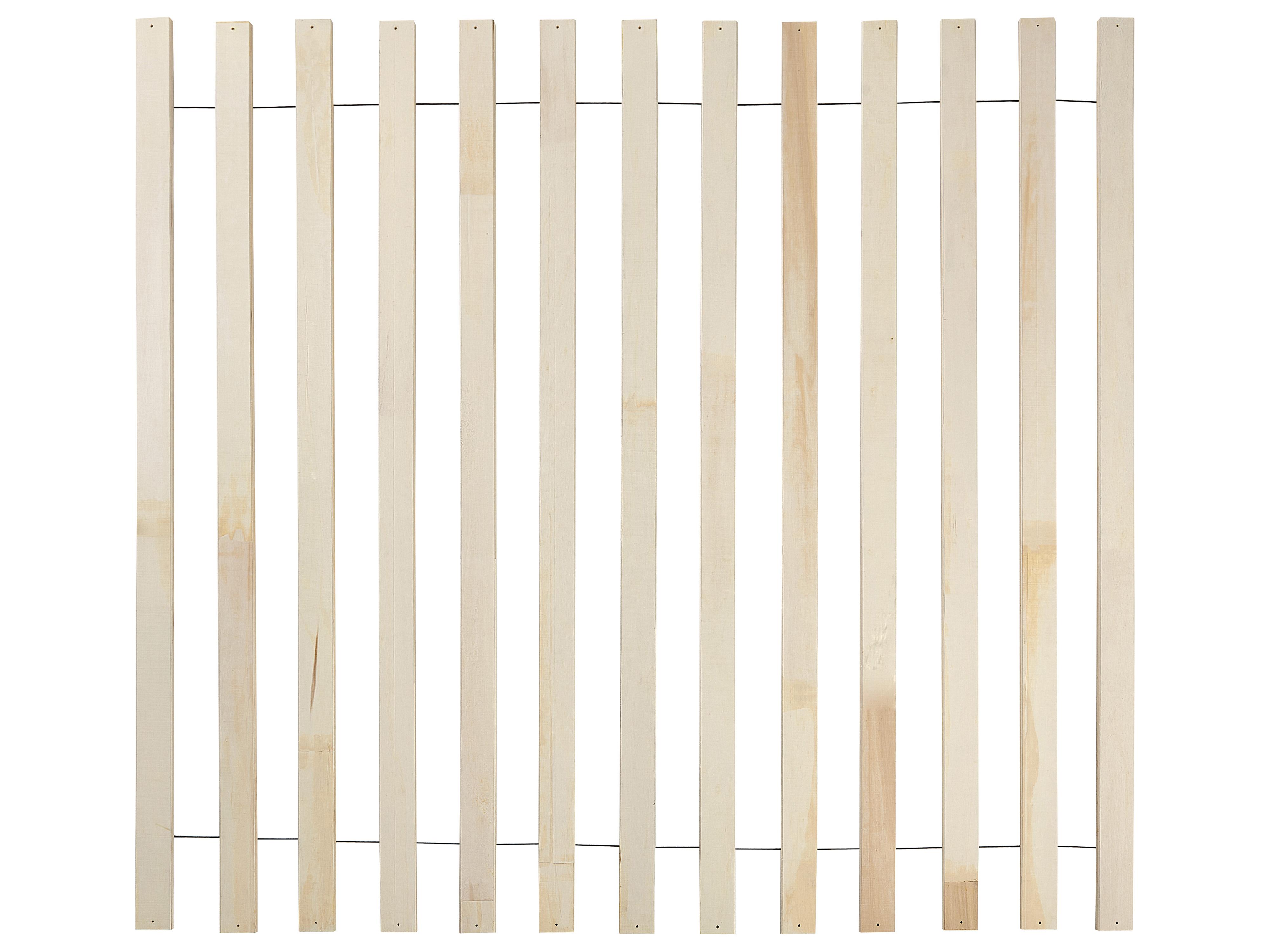 Bed met LED-verlichting Rotan AURAY 160 x 200 cm Bruin