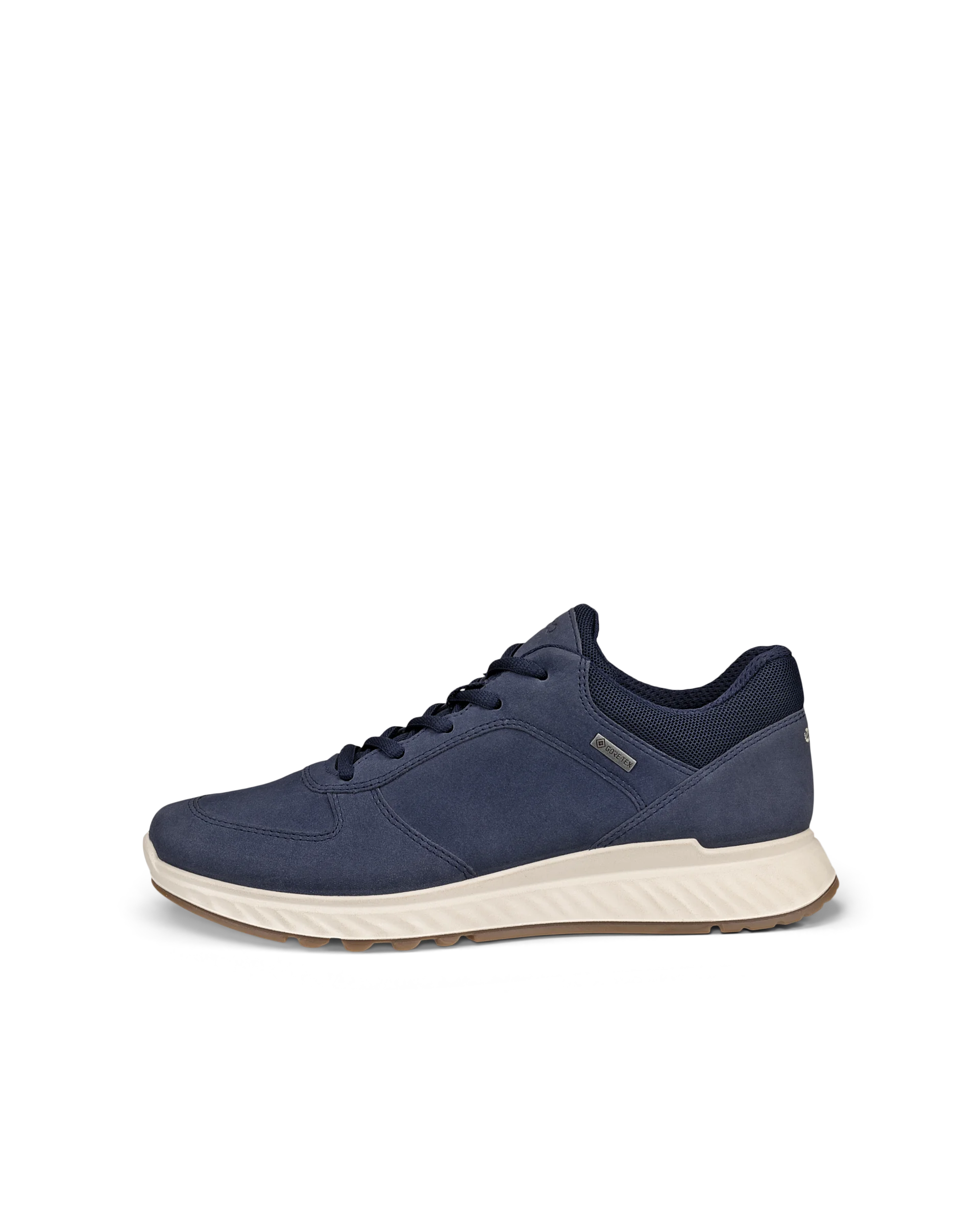 ECCO EXOSTRIDE W Damen Outdoor-Schuhe aus Nubukleder mit Gore-Tex Marineblau