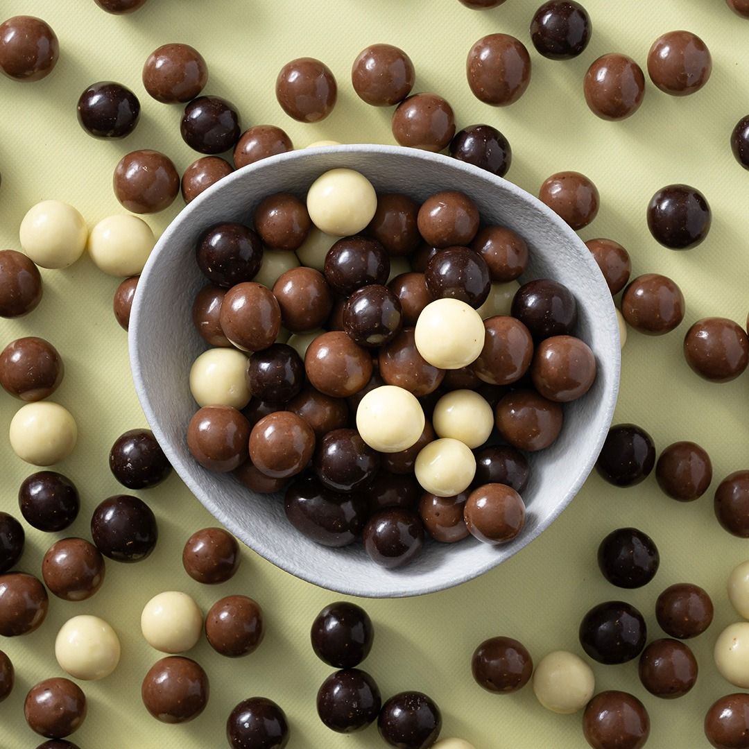 Chocolade hazelnoten gemengd