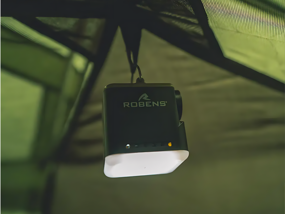 Robens Torrin 2-in-1 pomp met lantaarn