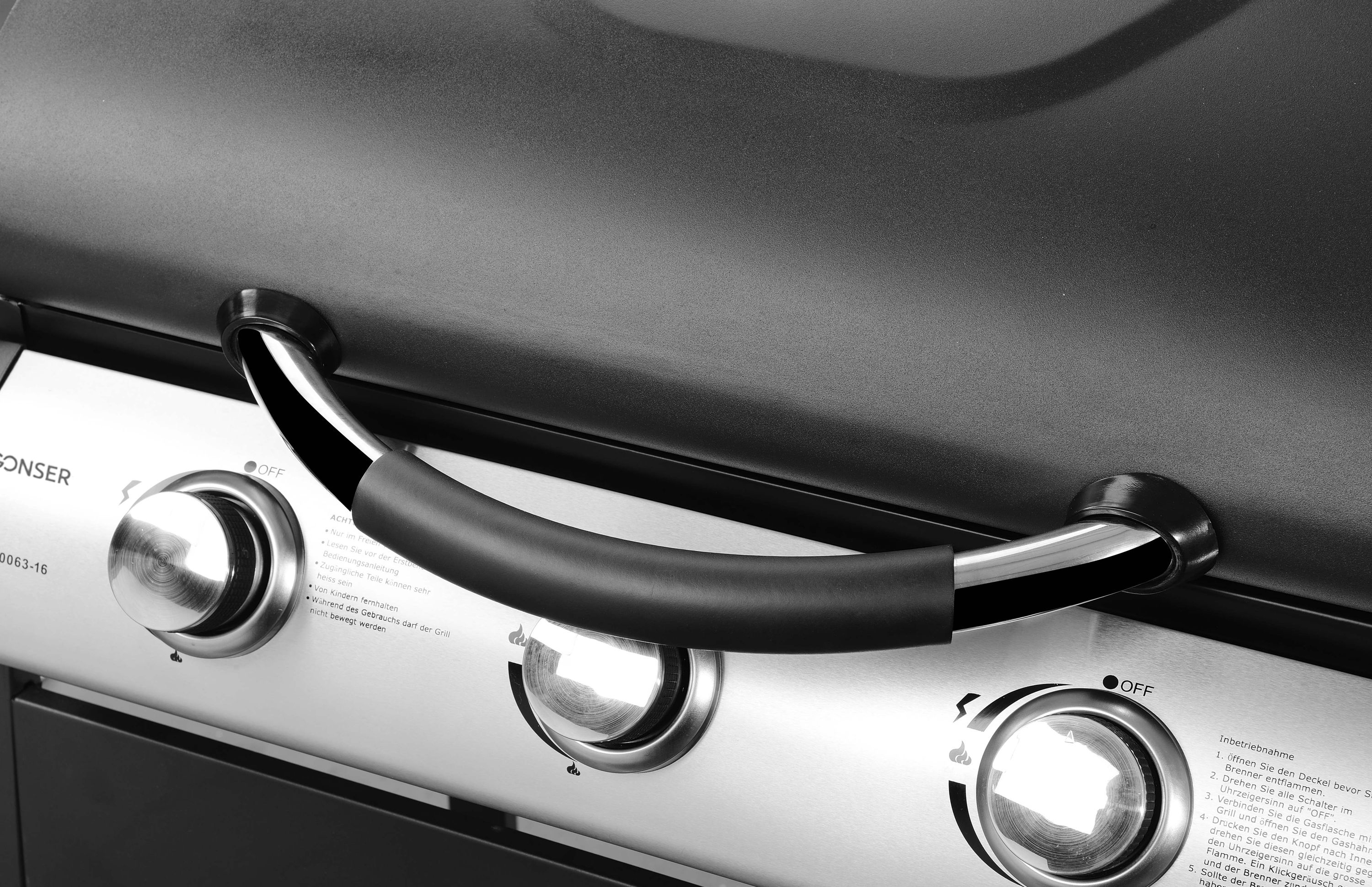 Gasgrill BBQ 3 Brenner